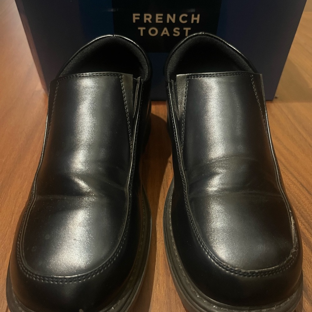 French Toast Big Boy’s Classic Black Loafers
